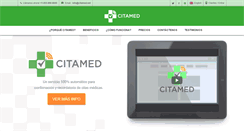 Desktop Screenshot of citamed.net